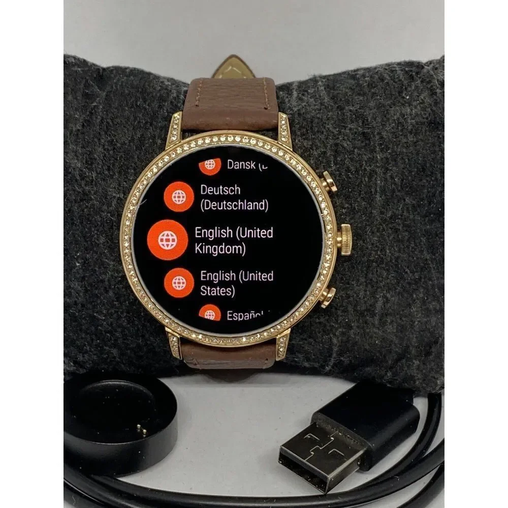 Fossil Gen 4 Authentic Digital Dial Smart Watch Custom Band FTW6011 LT445